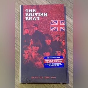THE BRITISH BEAT - 3 CD BOX SET - NEW & SEALED WITH HYPE STICKER
